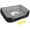 Pet Dog Bed Soft Warm Fleece Puppy Cat Bed Dog Cozy Nest Sofa Bed Cushion Mat XXL Size