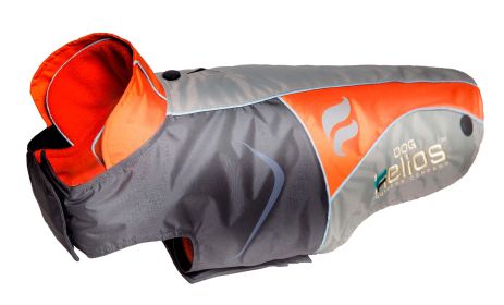 Helios Lotus-Rusher Waterproof 2-in-1 Convertible Dog Jacket w/ Blackshark technology (size: small)