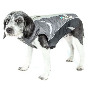 Helios Altitude-Mountaineer Wrap-Velcro Protective Waterproof Dog Coat w/ Blackshark technology (size: medium)